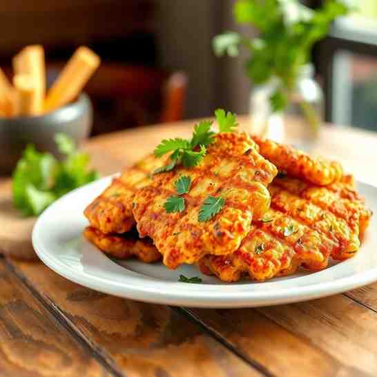 Crispy Malanga Fritters - Traditional Cuban Dish